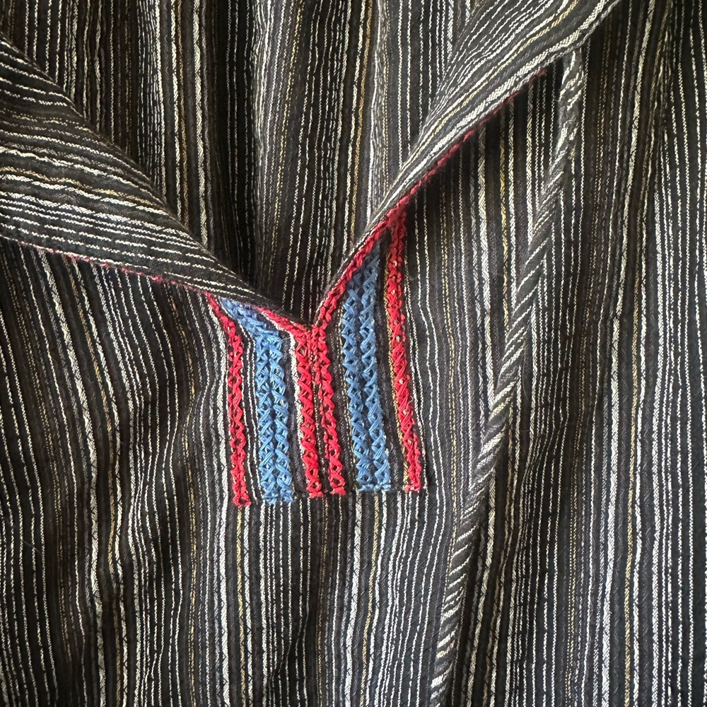 Ivy Jane Black Blue Red Aztec Mini Dress - Picture 9 of 12